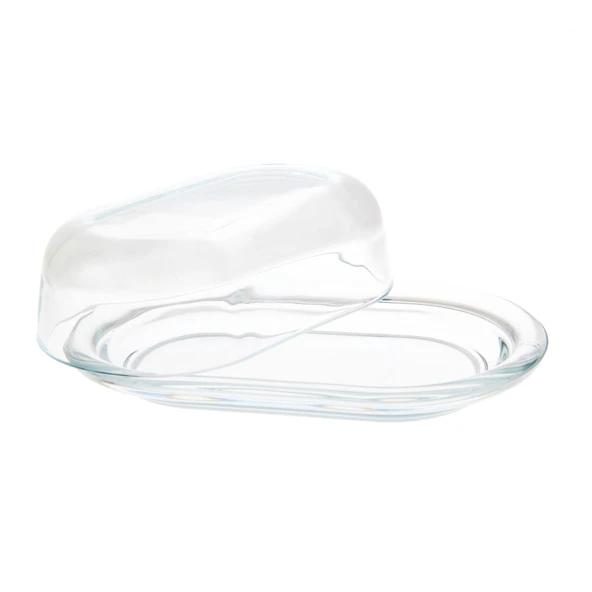 Basic Cam Kapaklı Tereyağlık - Şeffaf - 100 ml - 3