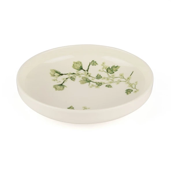 Fresia Toledo Porselen Çukur Yemek Tabağı - Renkli - 18,5 cm - 2