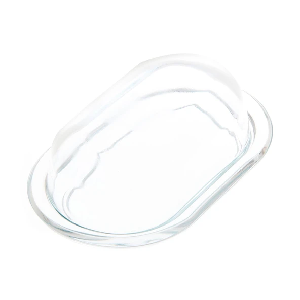 Basic Cam Kapaklı Tereyağlık - Şeffaf - 100 ml - 2