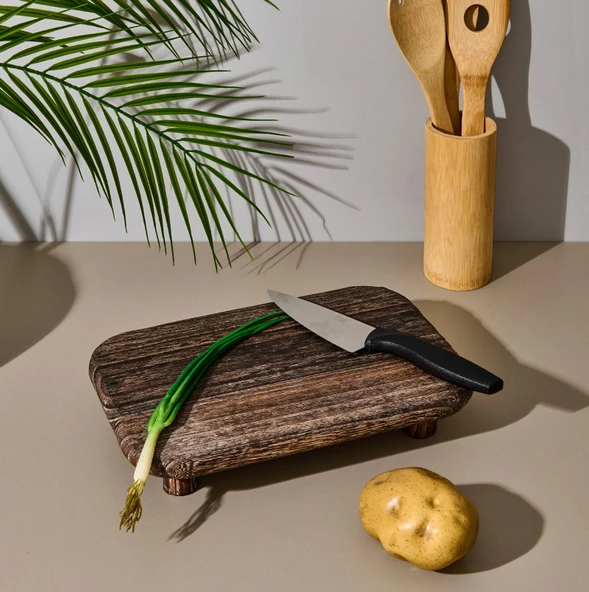 Mini Şef Bıçağı - Siyah- 25 cm