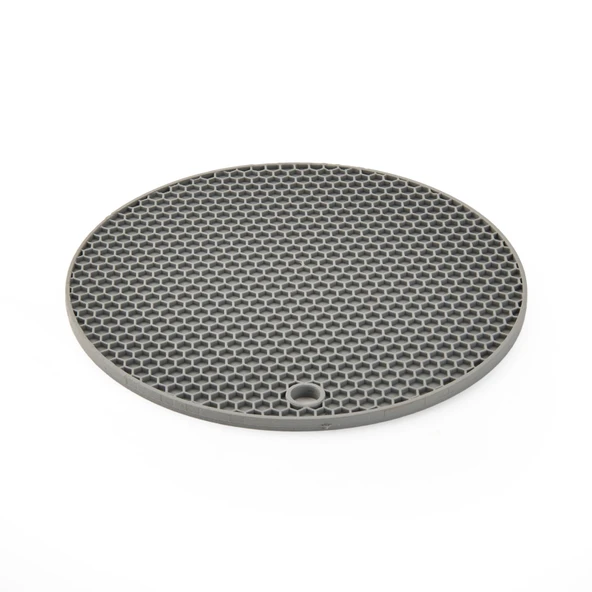 Silikon Yuvarlak Nihale - Gri - 17,5 cm - 3