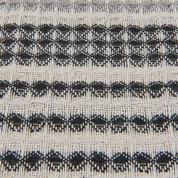 Soft Radiant Çift Kişilik Pike - Ekru / Siyah - 200x230 cm - 3