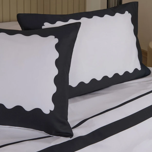 Soft Blanco Çift Kişilik Nevresim Takımı - Beyaz - 3