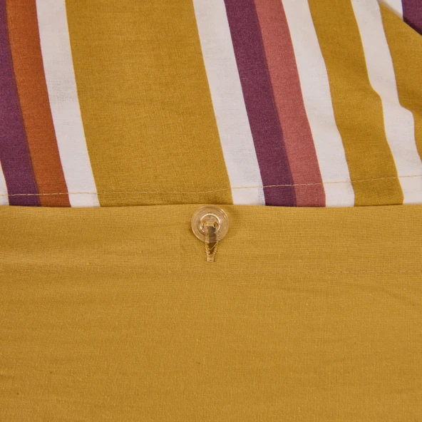 Soft Terralune Çift Kişilik Nevresim Takımı - Hardal - 3