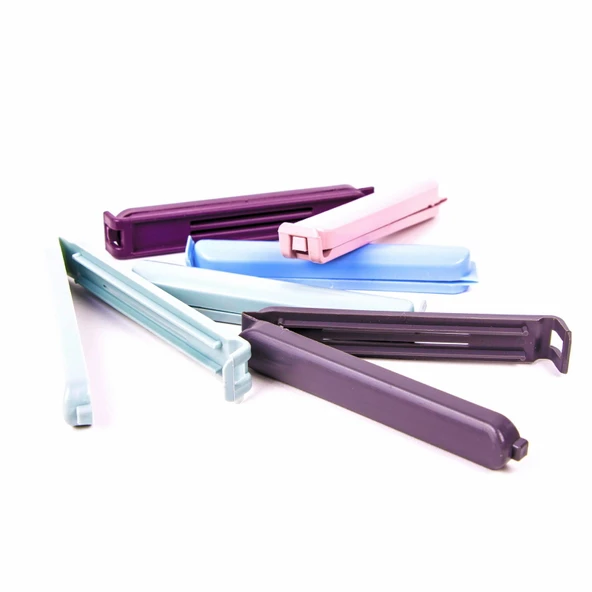 4'lü Büyük Boy Poşet Kıskacı - Asorti