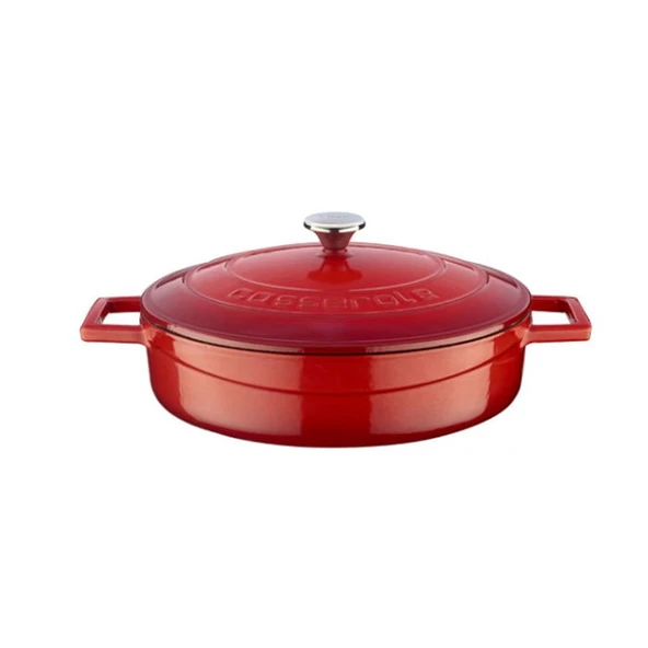 Yayvan Döküm Tencere - 24 cm ürün görseli 1