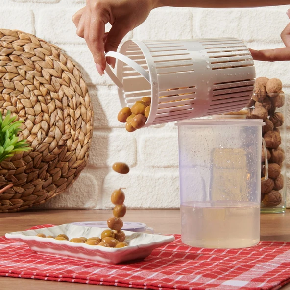 Fresh Box Süzgeçli Saklama Kabı -1500 ml - 2