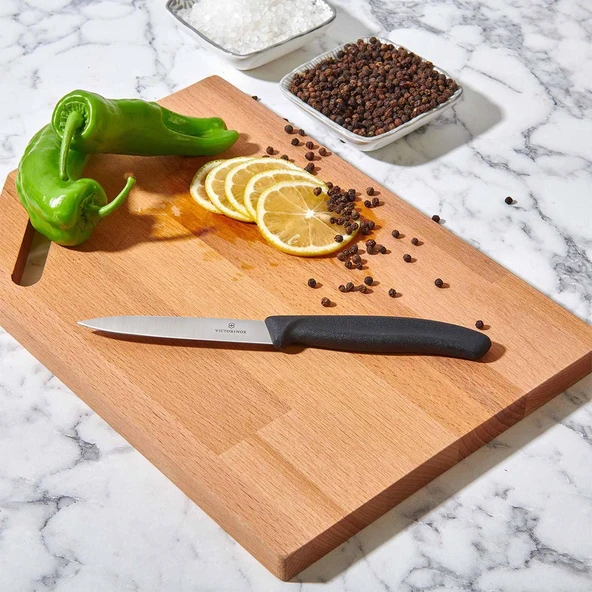 6.7703 Soyma Bıçağı - Siyah - 10 cm