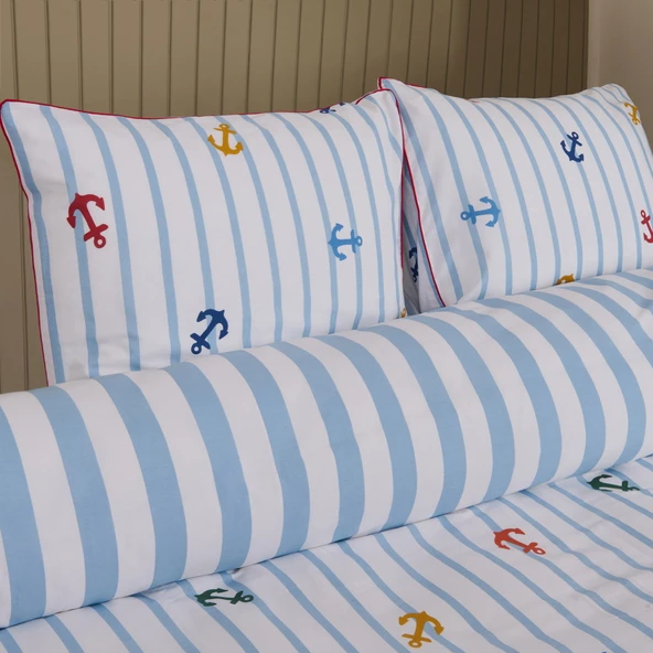 Soft Marina Çift Kişilik Nevresim Takımı - Beyaz - 2