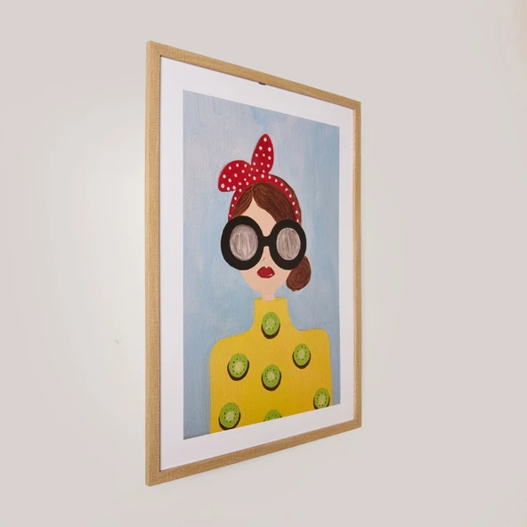 Deco Pañuelo Tablo - Renkli - 70x50 cm - 2