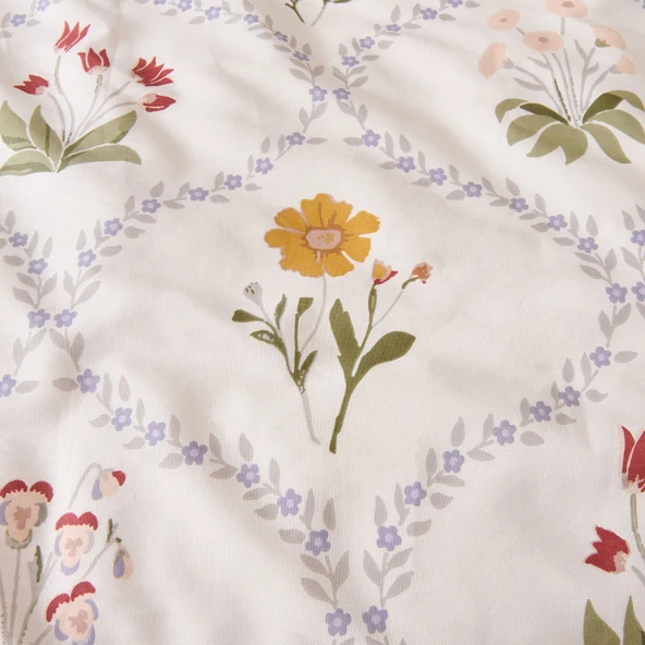 Soft Nostra Çift Kişilik Nevresim Takımı - Ekru - 2