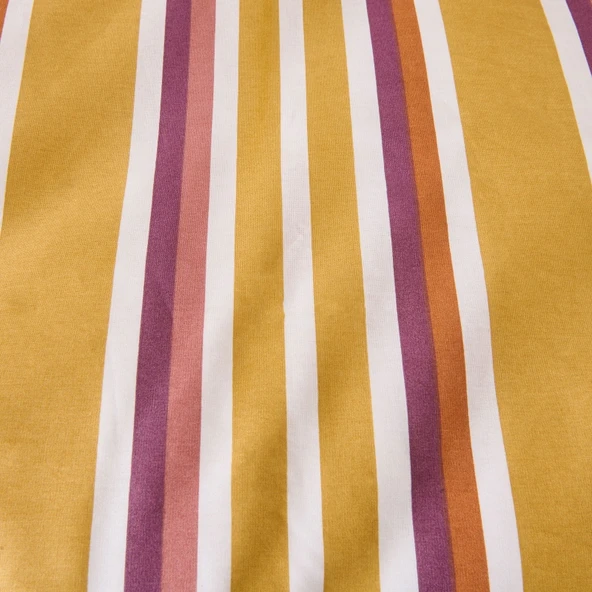 Soft Terralune Çift Kişilik Nevresim Takımı - Hardal - 2