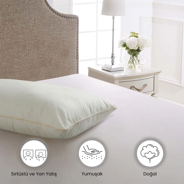 Classico Bambina Bambu Yastık - 50x70 cm ürün görseli 1