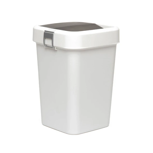 Comfort Dust Bin Beyaz Çöp Kovası - 8 lt