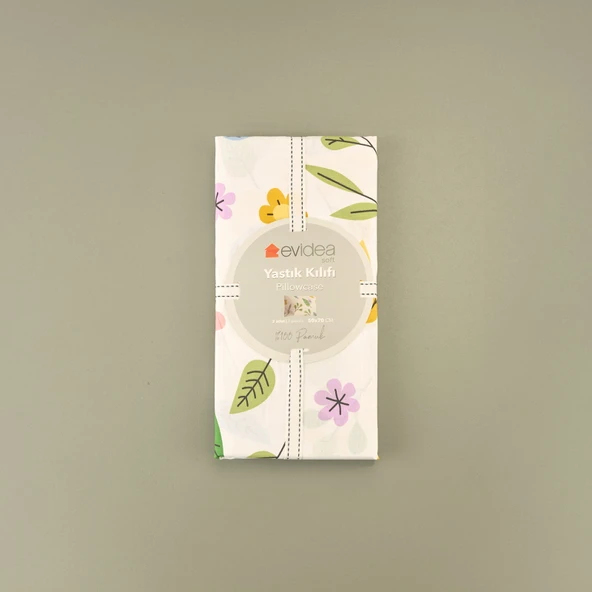 Soft Chesney 2'li Yastık Kılıfı - Renkli - 50x70 cm - 2