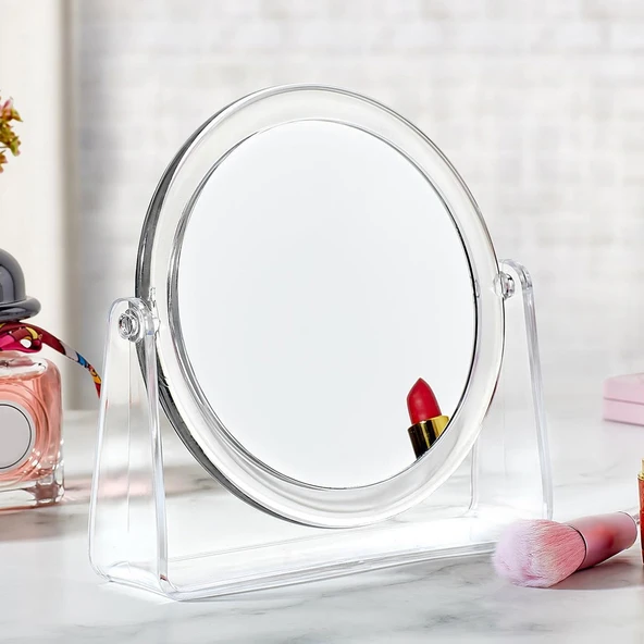 Store Yuvarlak Makyaj Aynası 4x Yakınlaştırma - 2