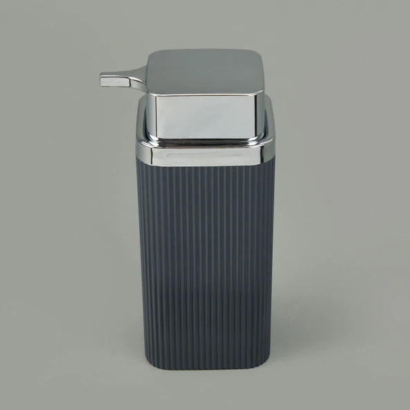 Bath Stella 2'li Sıvı Sabunluk ve Diş Fırçalık Seti - Antrasit - 3