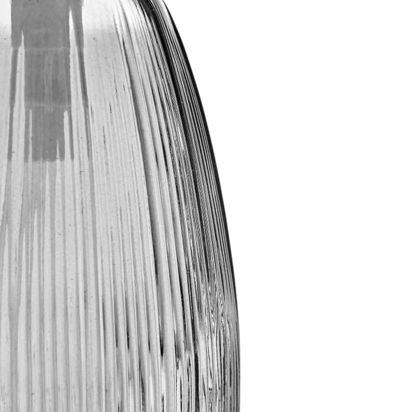 Design Star Cam Sıvı Sabunluk - Füme - 2