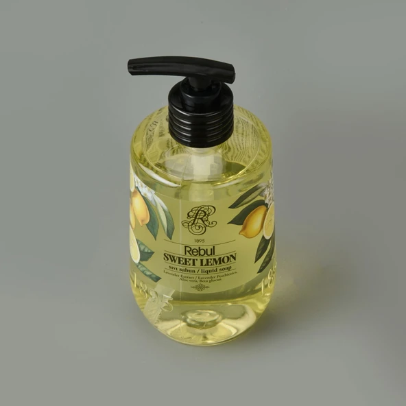 Sweet Lemon Sıvı Unisex Sabun - Sarı - 500 ml - 3