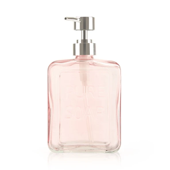 Pure Soap Cam Sıvı Sabunluk - Asorti - 21x9 cm