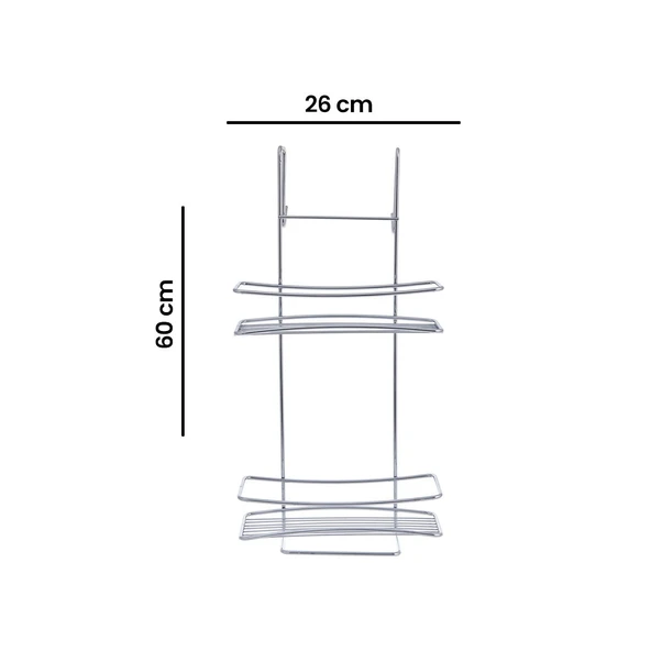 Duşakabin Şampuanlık - Gri - 2