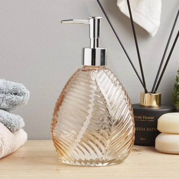 Leaf Cam Sıvı Sabunluk - Asorti - 18 cm - 3