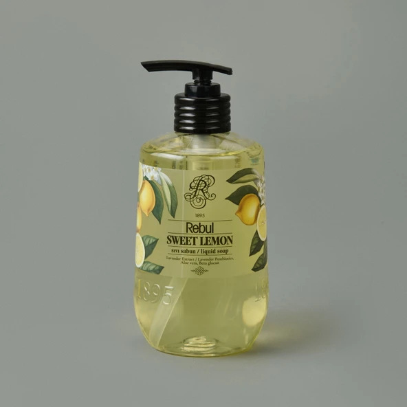 Sweet Lemon Sıvı Unisex Sabun - Sarı - 500 ml