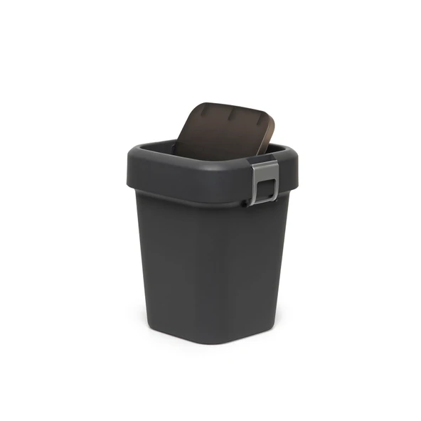 Comfort Dust Bin Siyah Çöp Kovası - 8 lt - 3