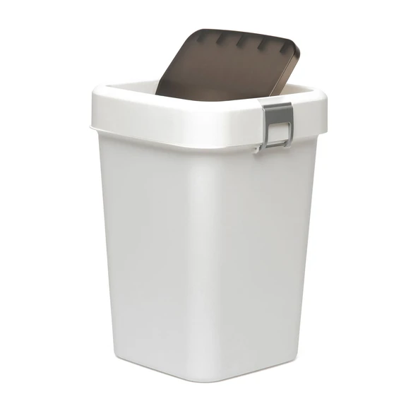 Comfort Dust Bin Beyaz Çöp Kovası - 8 lt - 3