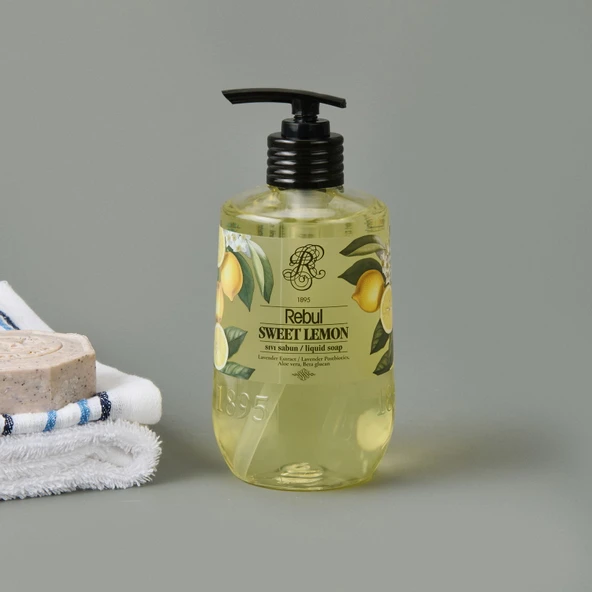 Sweet Lemon Sıvı Unisex Sabun - Sarı - 500 ml - 2
