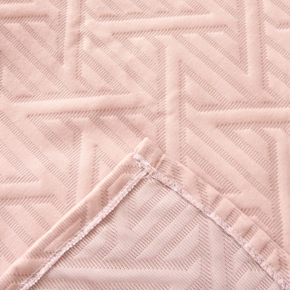 Soft Anka Çift Kişilik Yatak Örtüsü - Pembe - 240x260 cm - 3