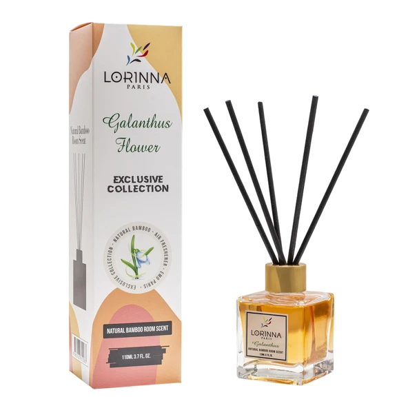 Galanthus Çubuklu Oda Kokusu - Şeffaf - 110 ml - 2