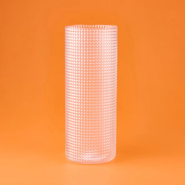 Deco Kristal Vazo - Şeffaf - 29 cm - 2