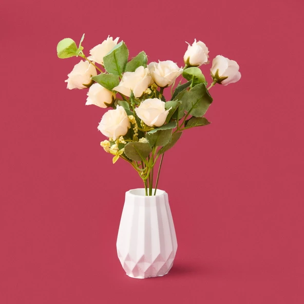 Deco Line Dekor - Beyaz - 10 cm - 2