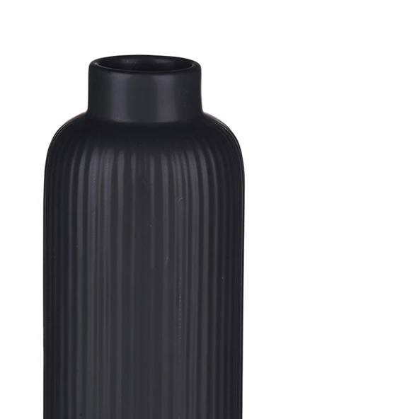 Casa Çizgili Vazo - Asorti - 23,4 cm - 2