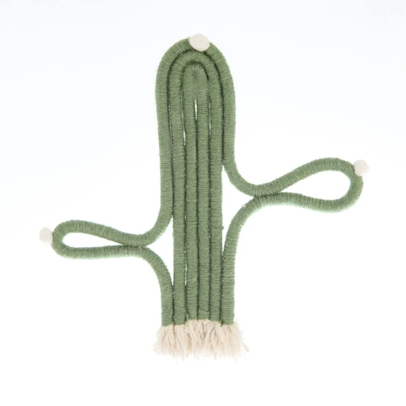 Deco Cactus 2'li Dekoratif Süs - Yeşil - 2