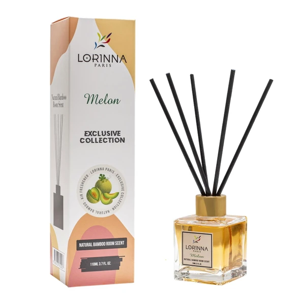 Melon Çubuklu Oda Kokusu - Şeffaf - 110 ml - 2