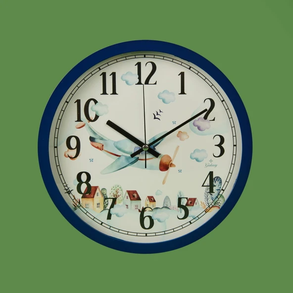 Çocuk Odası Saati - Asorti - 30 cm - 2