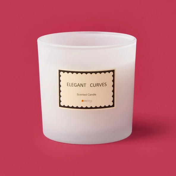 Deco Elegant Curves Mum - Beyaz - 370 gr