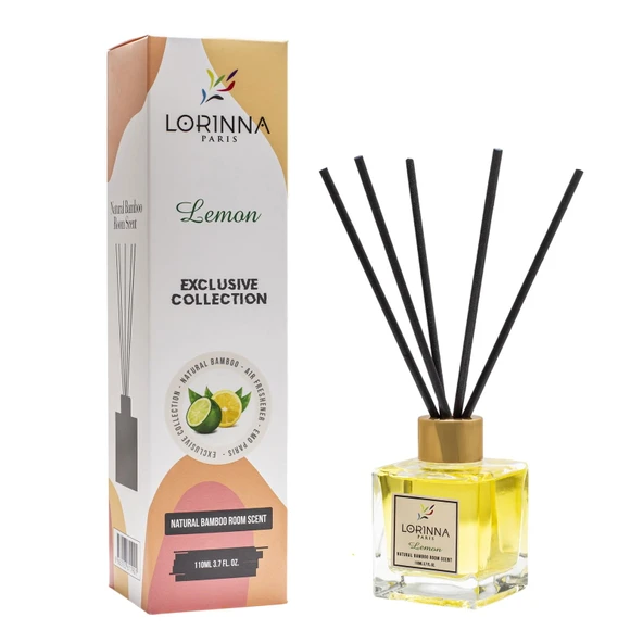 Lemon Çubuklu Oda Kokusu - Şeffaf - 110 ml - 2