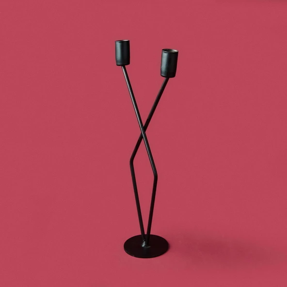 Deco Alessa Şamdan - Gold - 32 cm - 3