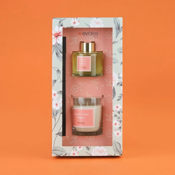 Deco Flower Mum ve Koku Seti - 130 gr + 100 ml - 2