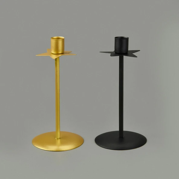 Casa Star Şamdan - Asorti - 18 cm - 2