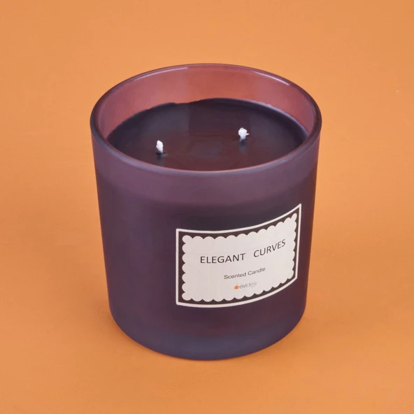 Deco Elegant Curves Mum - Siyah - 370 gr