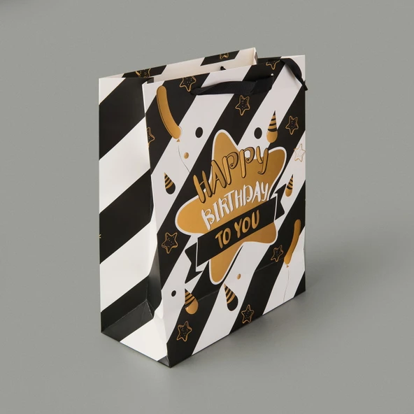 Casa Hediye Poşeti - Asorti - 32x26 cm