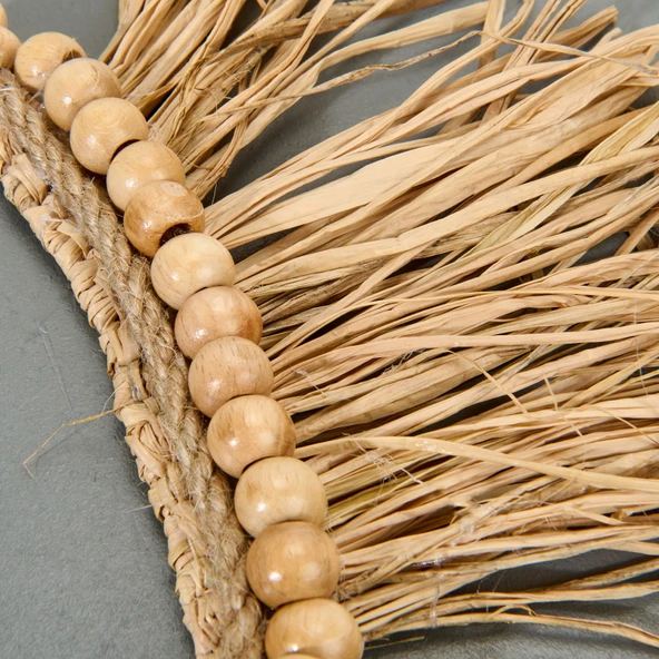 Deco Bead Dekoratif Süs - Bej - 25x35 cm - 3