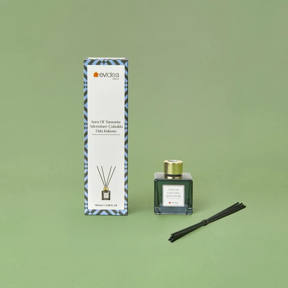 Deco Aura Of Tanzania Adventure Çubuklu Oda Kokusu - Füme - 100 ml - 3