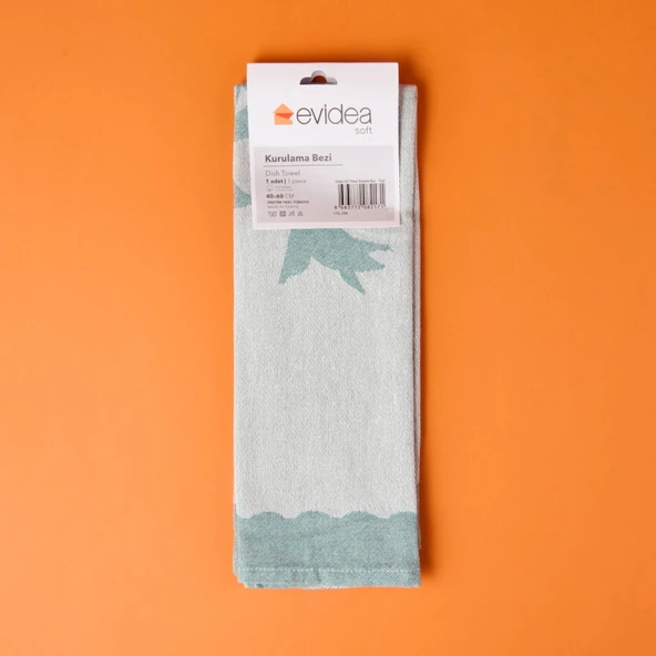 Soft Flower Kurulama Bezi - Yeşil - 40x60 cm - 3