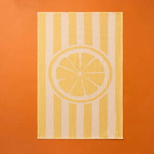 Soft Lemon Kurulama Bezi - Sarı - 40x60 cm