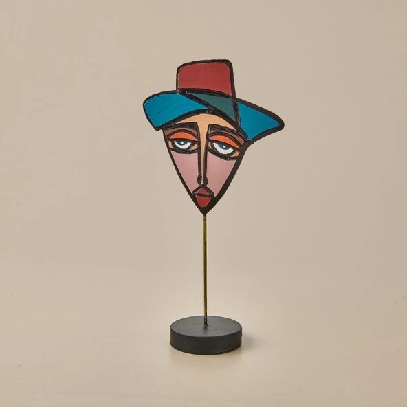 Deco Gentle Picasso Biblo - Renkli - 30 cm - 2
